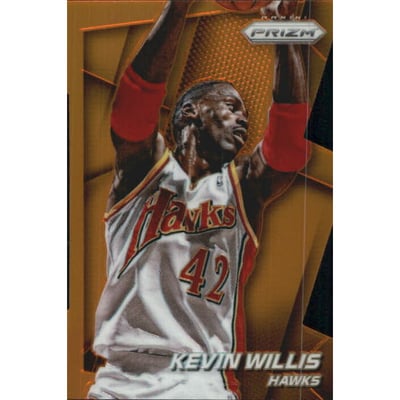 2014-15 Panini Prizm Prizms Orange Die Cut #212 Kevin Willis