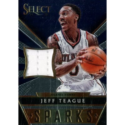 2014-15 Select Sparks Jerseys #17 Jeff Teague/149