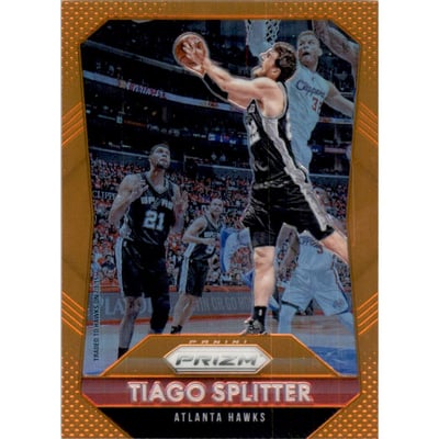 2015-16 Panini Prizm Prizms Orange #18 Tiago Splitter