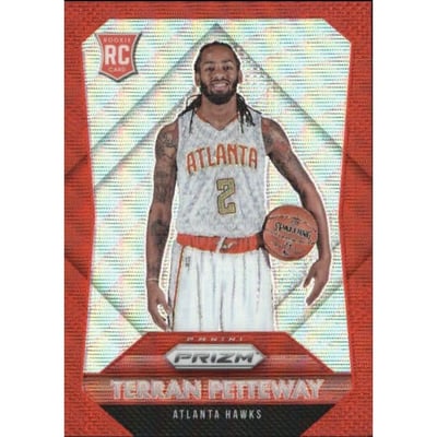 2015-16 Panini Prizm Prizms Ruby Wave #327 Terran Petteway