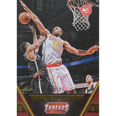 2015-16 Panini Threads Century Proof Gold #110 Al Horford