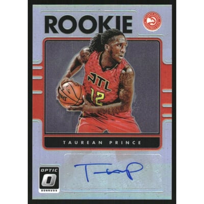 2016-17 Donruss Optic Rookie Signatures Holo #17 Taurean Prince