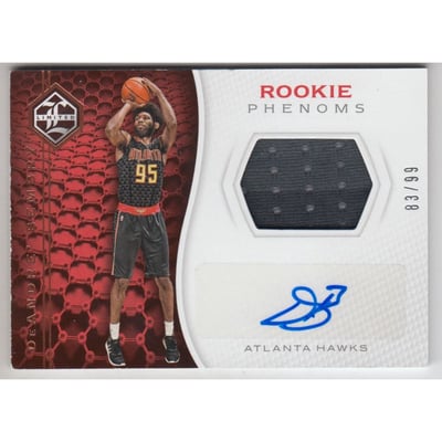 2016-17 Limited Rookie Phenoms Jersey Autographs #16 DeAndre' Bembry