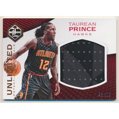 2016-17 Limited Unlimited Potential Materials #15 Taurean Prince