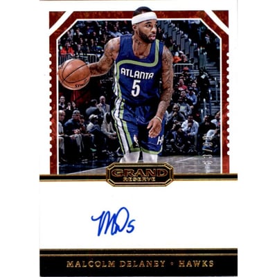 2016-17 Panini Grand Reserve Reserve Signatures #44 Malcolm Delaney/99