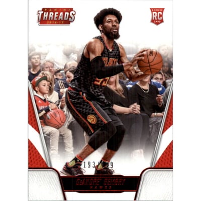 2016-17 Panini Threads Century Proof Red #154 DeAndre' Bembry