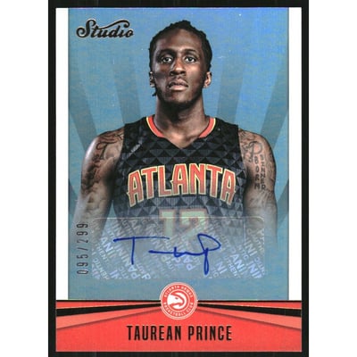 2016-17 Studio Signatures #23 Taurean Prince/299