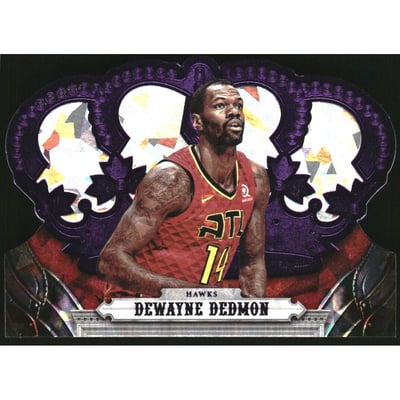 2017-18 Crown Royale Crystal Purple #49 Dewayne Dedmon