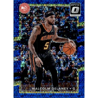 2017-18 Donruss Optic Fast Break Blue #4 Malcolm Delaney