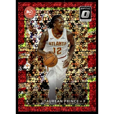 2017-18 Donruss Optic Fast Break Red #3 Taurean Prince