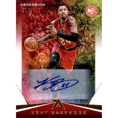 2017-18 Panini Ascension Autographs #75 Kent Bazemore/111