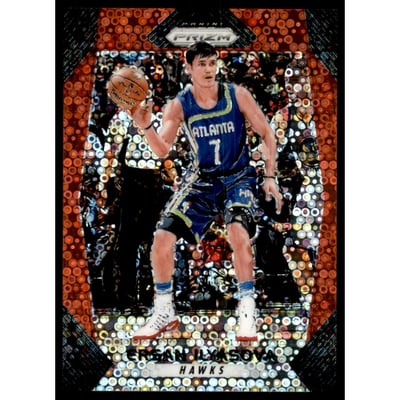 2017-18 Panini Prizm Prizms Fast Break Red #102 Ersan Ilyasova