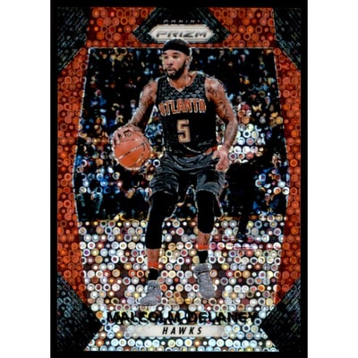 2017-18 Panini Prizm Prizms Fast Break Red #105 Malcolm Delaney