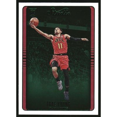 2018-19 Panini Chronicles Green #298 Trae Young/Studio