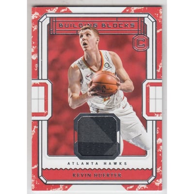 2018-19 Panini Cornerstones Building Blocks Memorabilia #16 Kevin Huerter