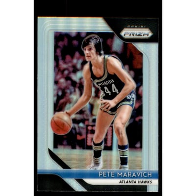 2018-19 Panini Prizm Prizms Silver #255 Pete Maravich