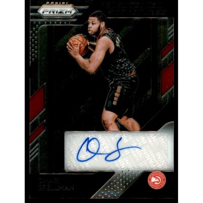 2018-19 Panini Prizm Sensational Signatures #90 Omari Spellman