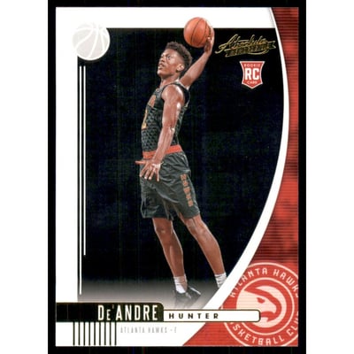 2019-20 Absolute Memorabilia Retail #85 De'Andre Hunter