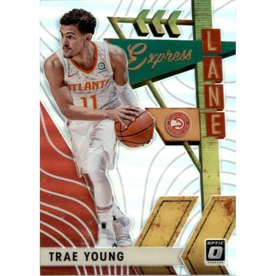 2019-20 Donruss Optic Express Lane Holo #17 Trae Young