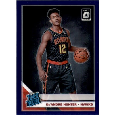 2019-20 Donruss Optic Purple #198 De'Andre Hunter RR