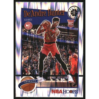 2019-20 Hoops Premium Stock Prizms Flash #299 De'Andre Hunter