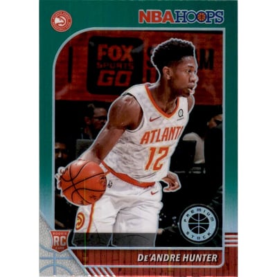 2019-20 Hoops Premium Stock Prizms Green #202 De'Andre Hunter