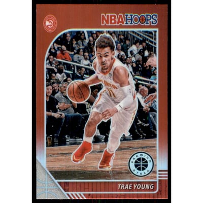 2019-20 Hoops Premium Stock Prizms Red #1 Trae Young