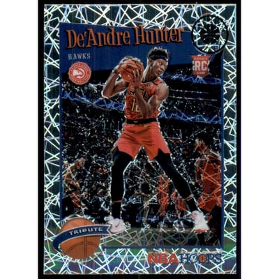 2019-20 Hoops Premium Stock Prizms Silver Laser #299 De'Andre Hunter
