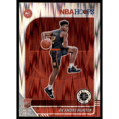 2019-20 Hoops Premium Stock Rookie Variations Flash #202 De'Andre Hunter