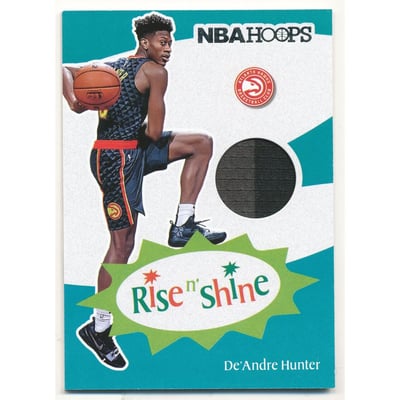 2019-20 Hoops Rise N Shine Memorabilia #33 De'Andre Hunter
