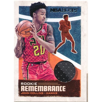2019-20 Hoops Rookie Remembrance Jerseys #6 John Collins
