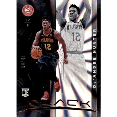 2019-20 Panini Black Copper #75 De'Andre Hunter