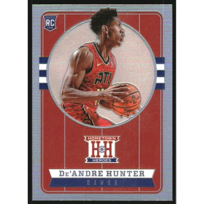 2019-20 Panini Chronicles Silver #547 De'Andre Hunter/Hometown Heroes Optic