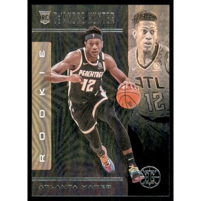 2019-20 Panini Illusions Trophy Collection Sapphire #181 De'Andre Hunter