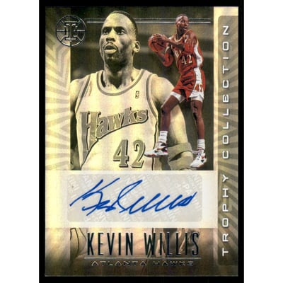 2019-20 Panini Illusions Trophy Collection Signatures #3 Kevin Willis