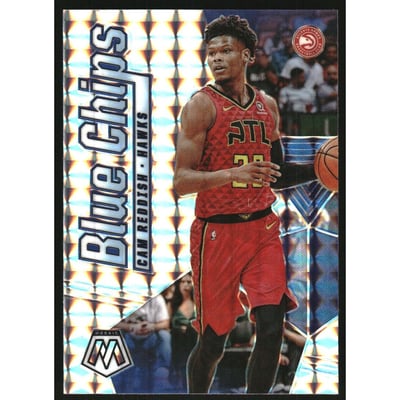 2019-20 Panini Mosaic Blue Chips Mosaic #1 Cam Reddish