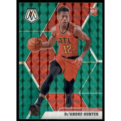 2019-20 Panini Mosaic Mosaic Green #239 De'Andre Hunter