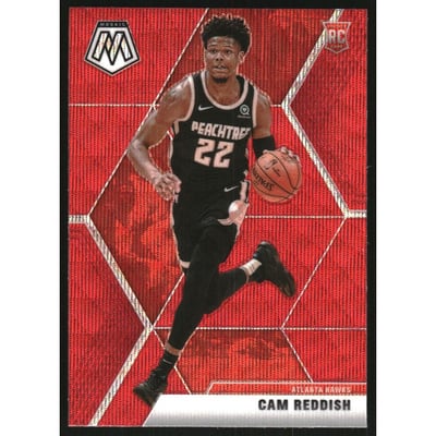 2019-20 Panini Mosaic Mosaic Red Wave #241 Cam Reddish
