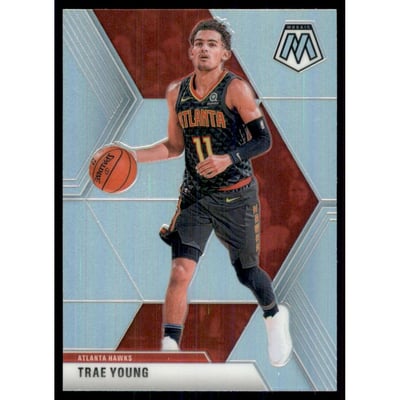 2019-20 Panini Mosaic Silver #182 Trae Young