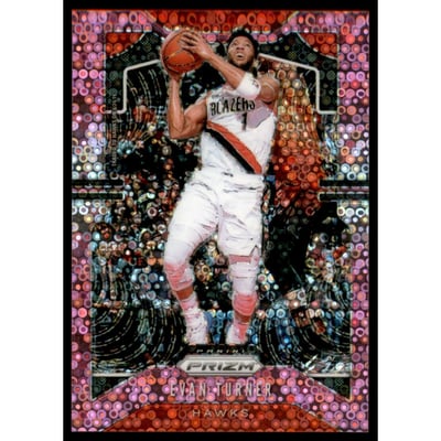 2019-20 Panini Prizm Prizms Fast Break Pink #119 Evan Turner