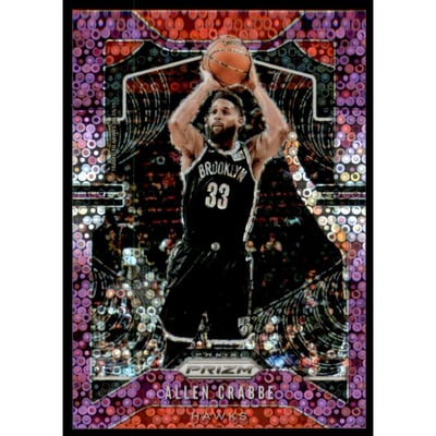2019-20 Panini Prizm Prizms Fast Break Purple #200 Allen Crabbe