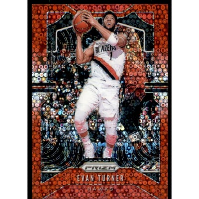 2019-20 Panini Prizm Prizms Fast Break Red #119 Evan Turner