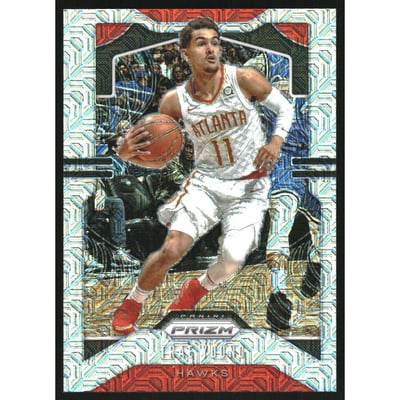 2019-20 Panini Prizm Prizms Mojo #31 Trae Young