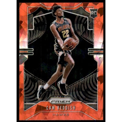 2019-20 Panini Prizm Prizms Red Ice #256 Cam Reddish