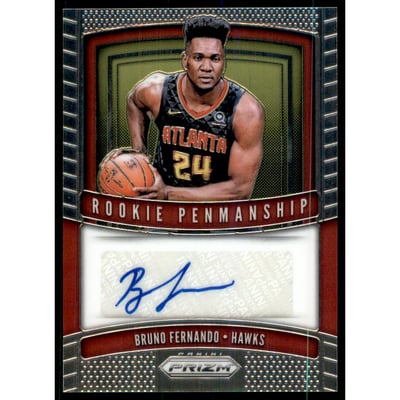 2019-20 Panini Prizm Rookie Penmanship #25 Bruno Fernando