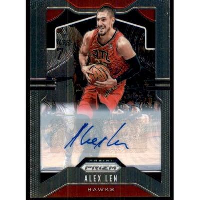 2019-20 Panini Prizm Signatures #38 Alex Len