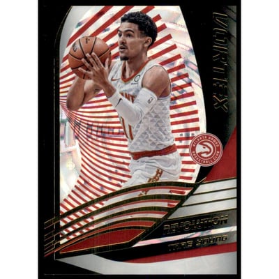 2019-20 Panini Revolution Vortex Fractal #25 Trae Young
