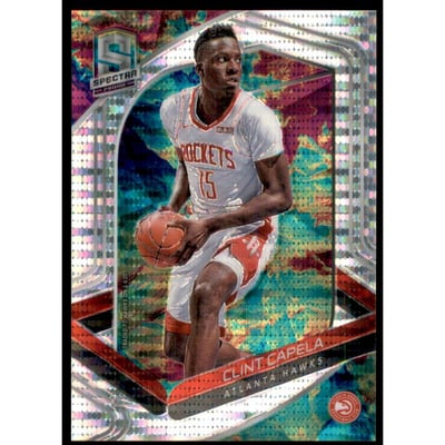 2019-20 Panini Spectra Celestial #51 Clint Capela