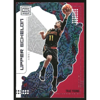 2019-20 Panini Status Upper Echelon Red #8 Trae Young