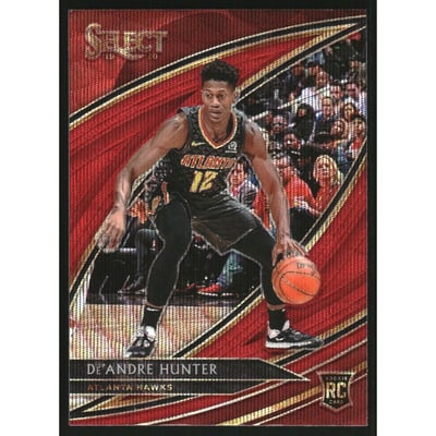 2019-20 Select Prizms Red Wave #234 De'Andre Hunter